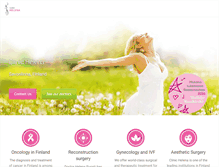 Tablet Screenshot of clinichelena.com